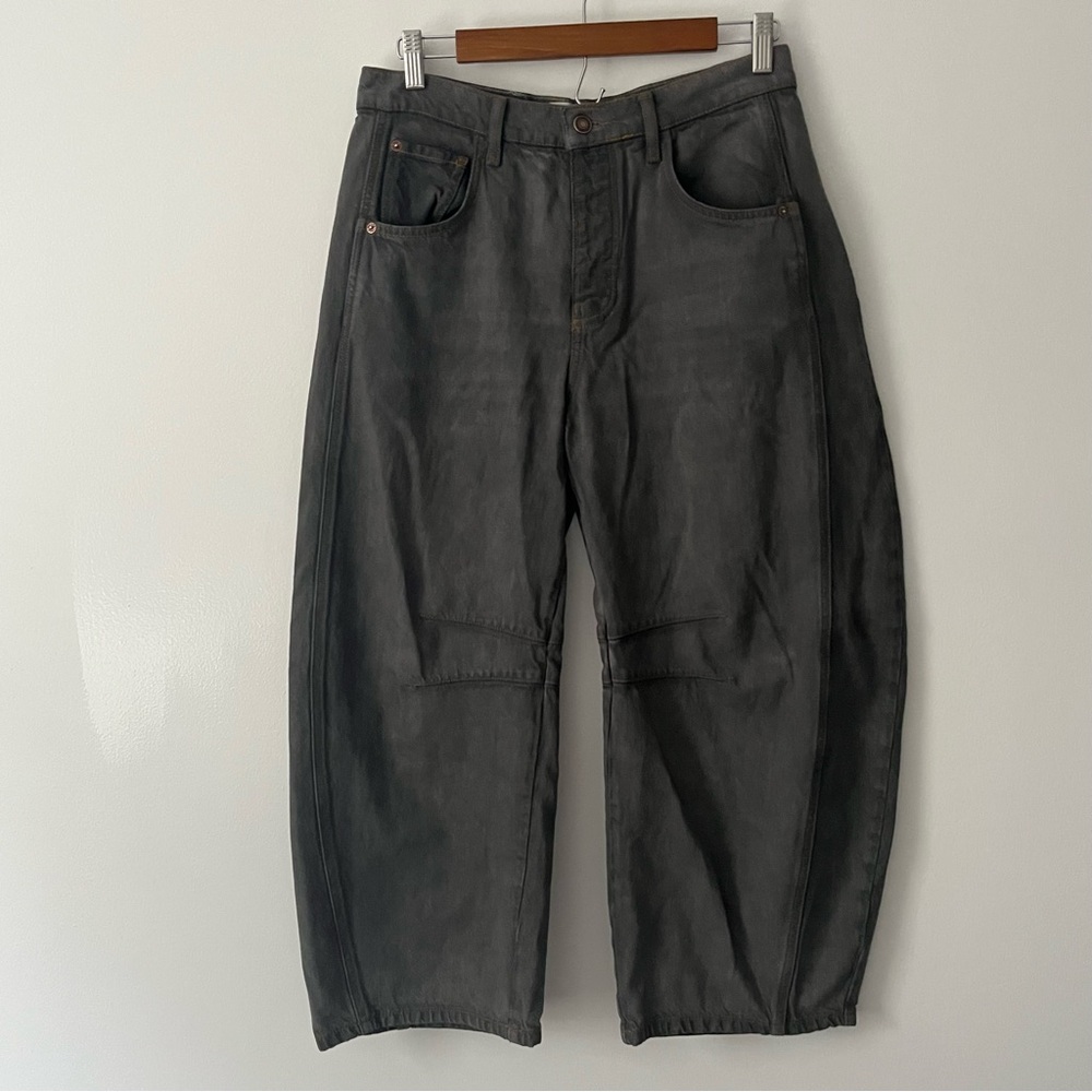 We the Free Good Luck Mid-Rise Barrel Jeans